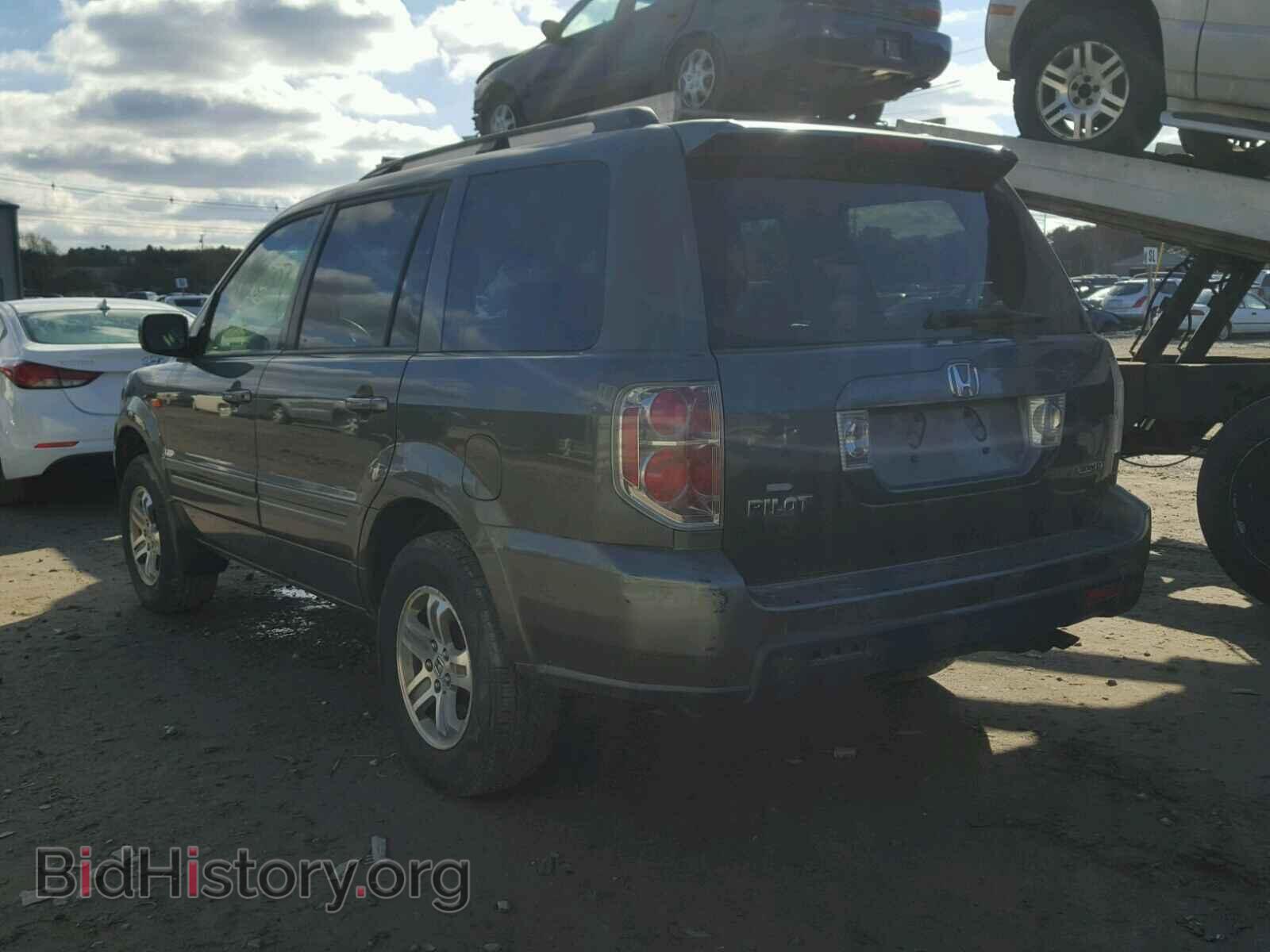 2007 HONDA PILOT - VIN: 2HKYF18477H500250 - Фото 3