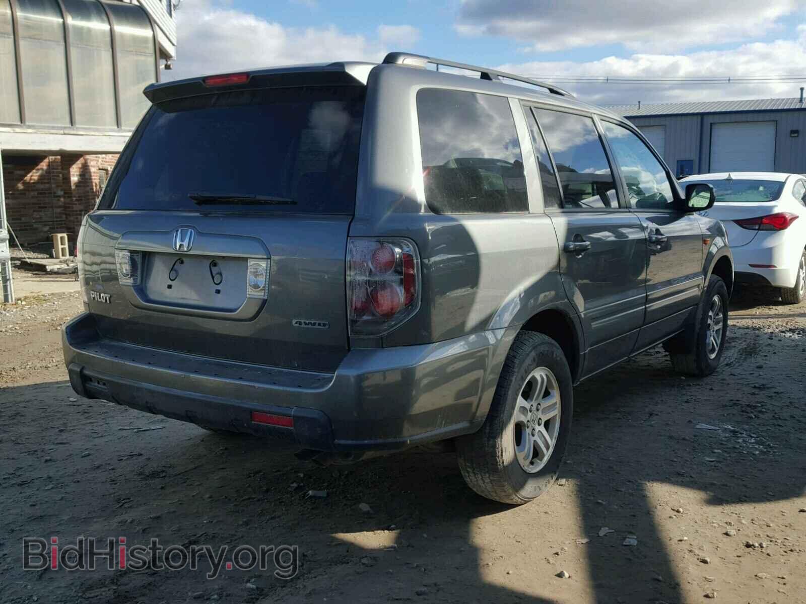 2007 HONDA PILOT - VIN: 2HKYF18477H500250 - Фото 4