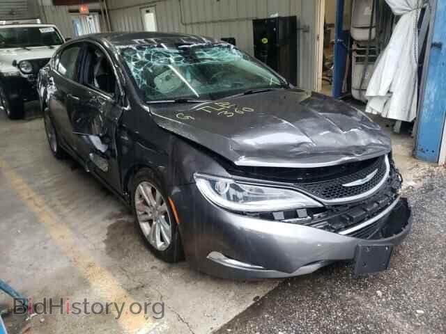 Фотография 1C3CCCAB9GN104199 - CHRYSLER 200 2016