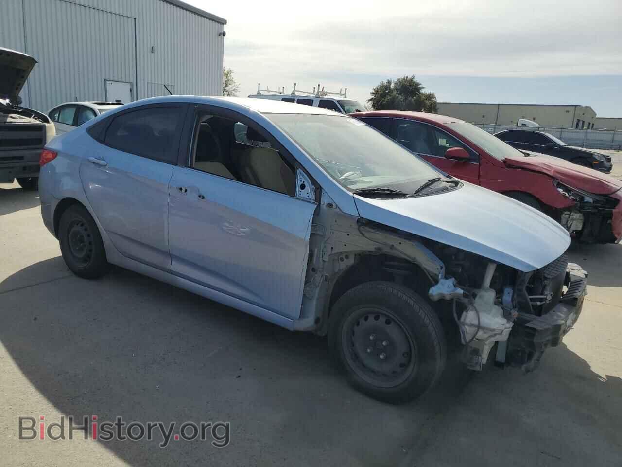 2013 HYUNDAI ACCENT - VIN: KMHCT4AE4DU531878 - Фото 4