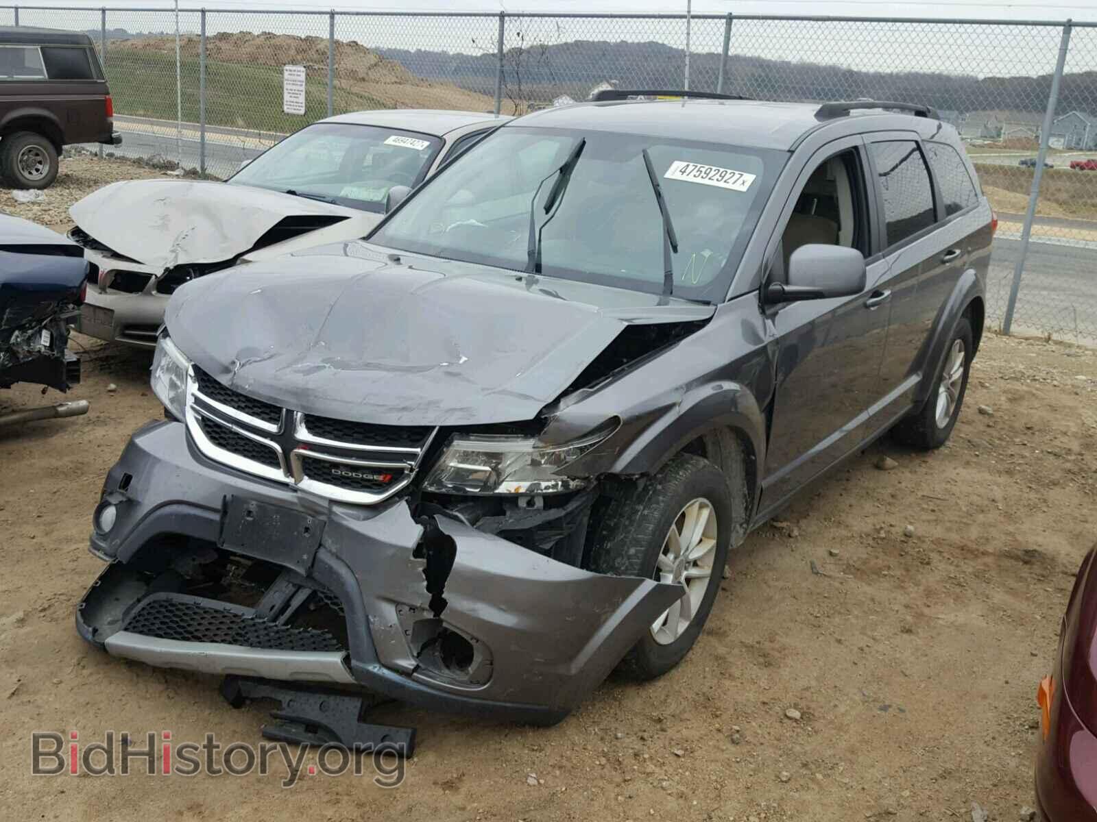 2013 DODGE JOURNEY - VIN: 3C4PDCBGXDT563399 - Фото 2