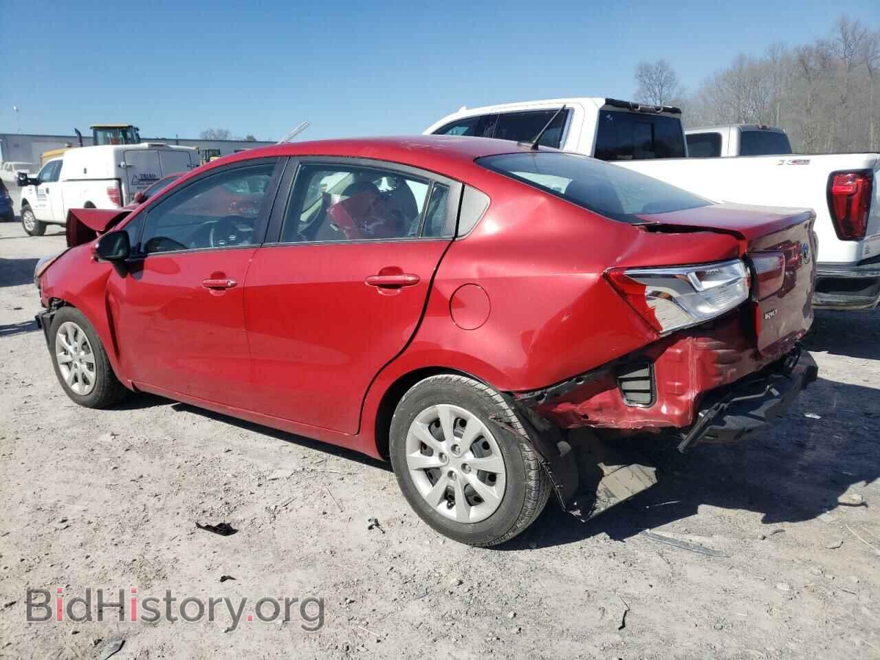2015 KIA RIO - VIN: KNADM4A30F6502158 - Фото 2