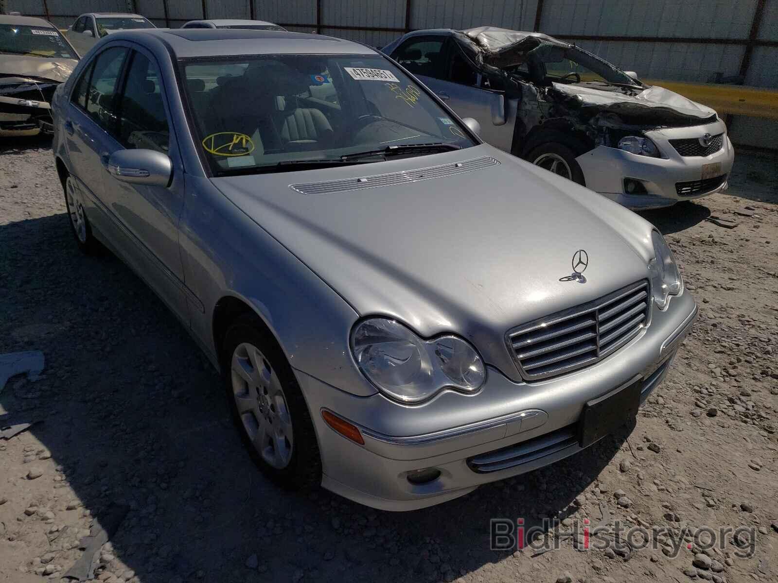 Photo WDBRF54H76F756030 - MERCEDES-BENZ C CLASS 2006