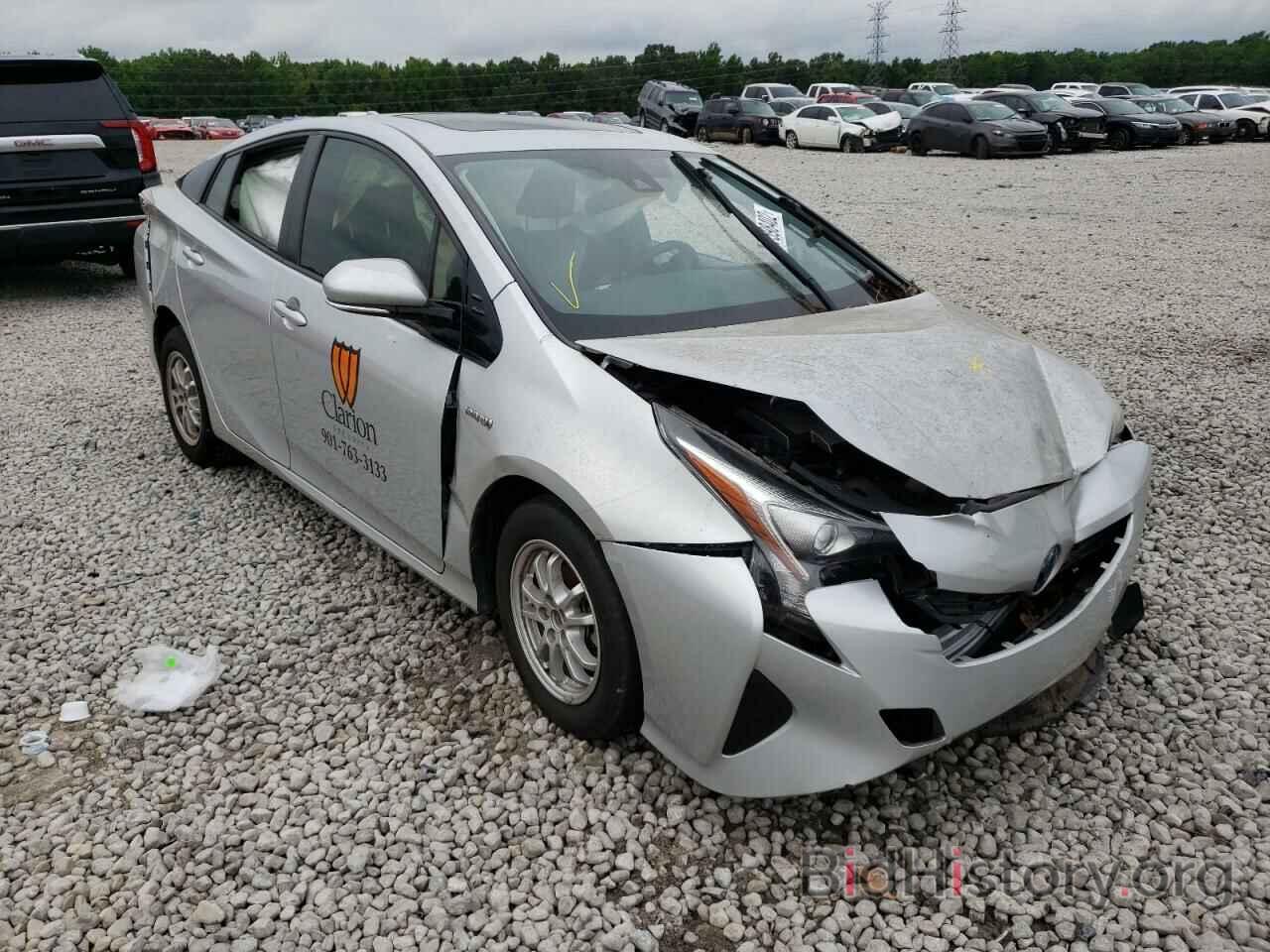 Photo JTDKARFU4H3030889 - TOYOTA PRIUS 2017