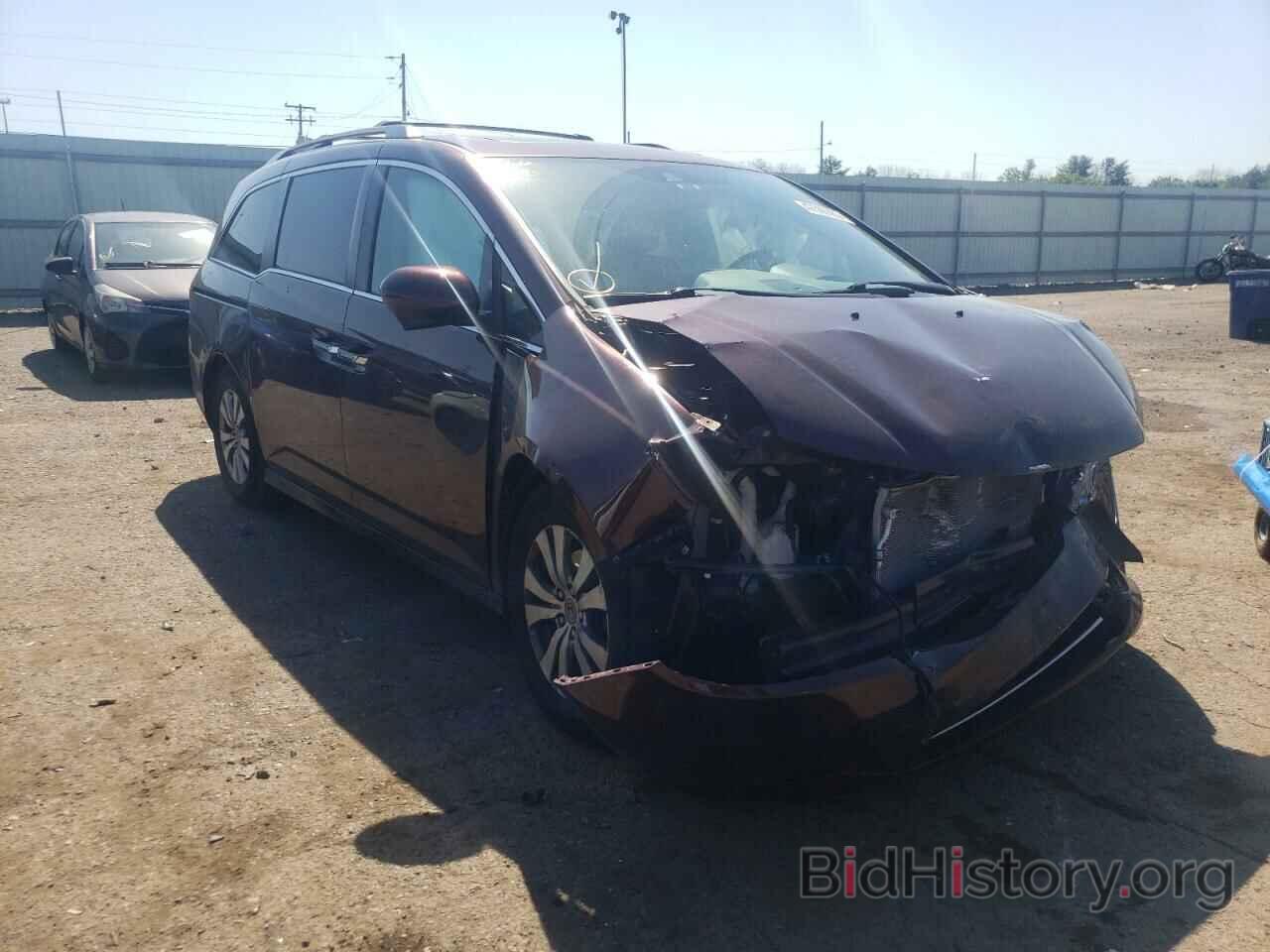 Фотография 5FNRL5H62EB073223 - HONDA ODYSSEY 2014