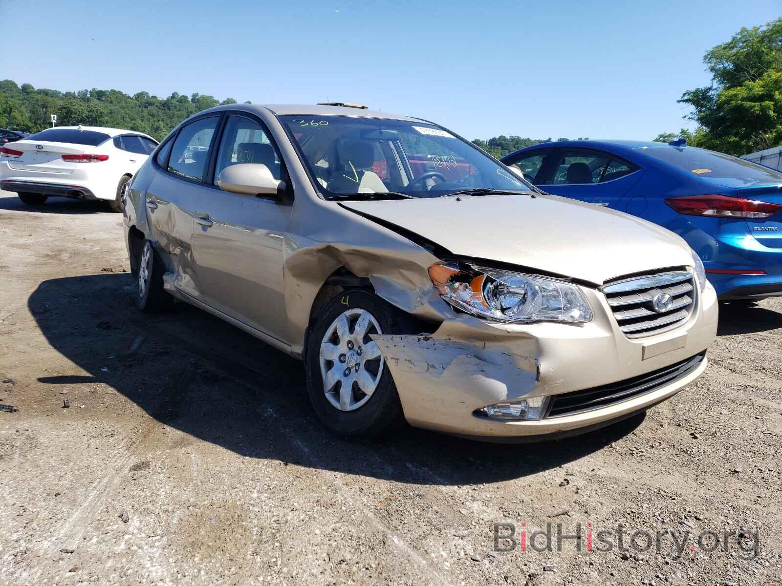 Photo KMHDU46D09U672357 - HYUNDAI ELANTRA 2009