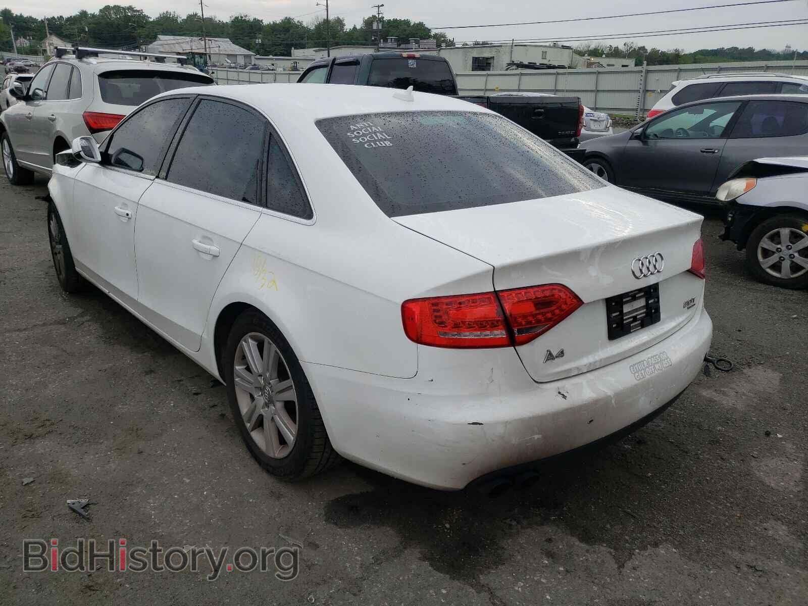 2012 AUDI A4 - VIN: WAUBFAFL6CN005173 - Photo 3