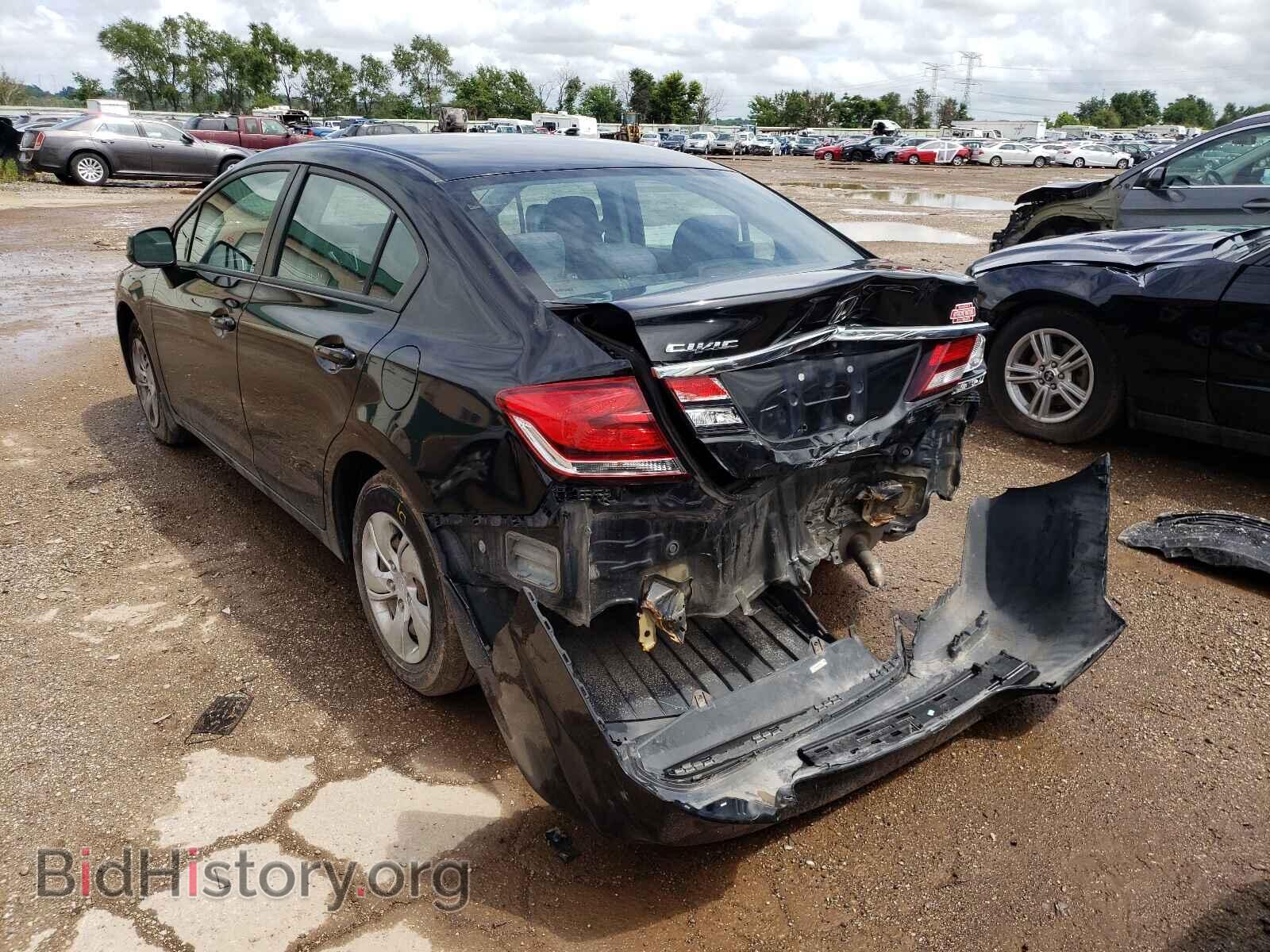 2013 HONDA CIVIC - VIN: 2HGFB2F59DH596392 - Фото 3