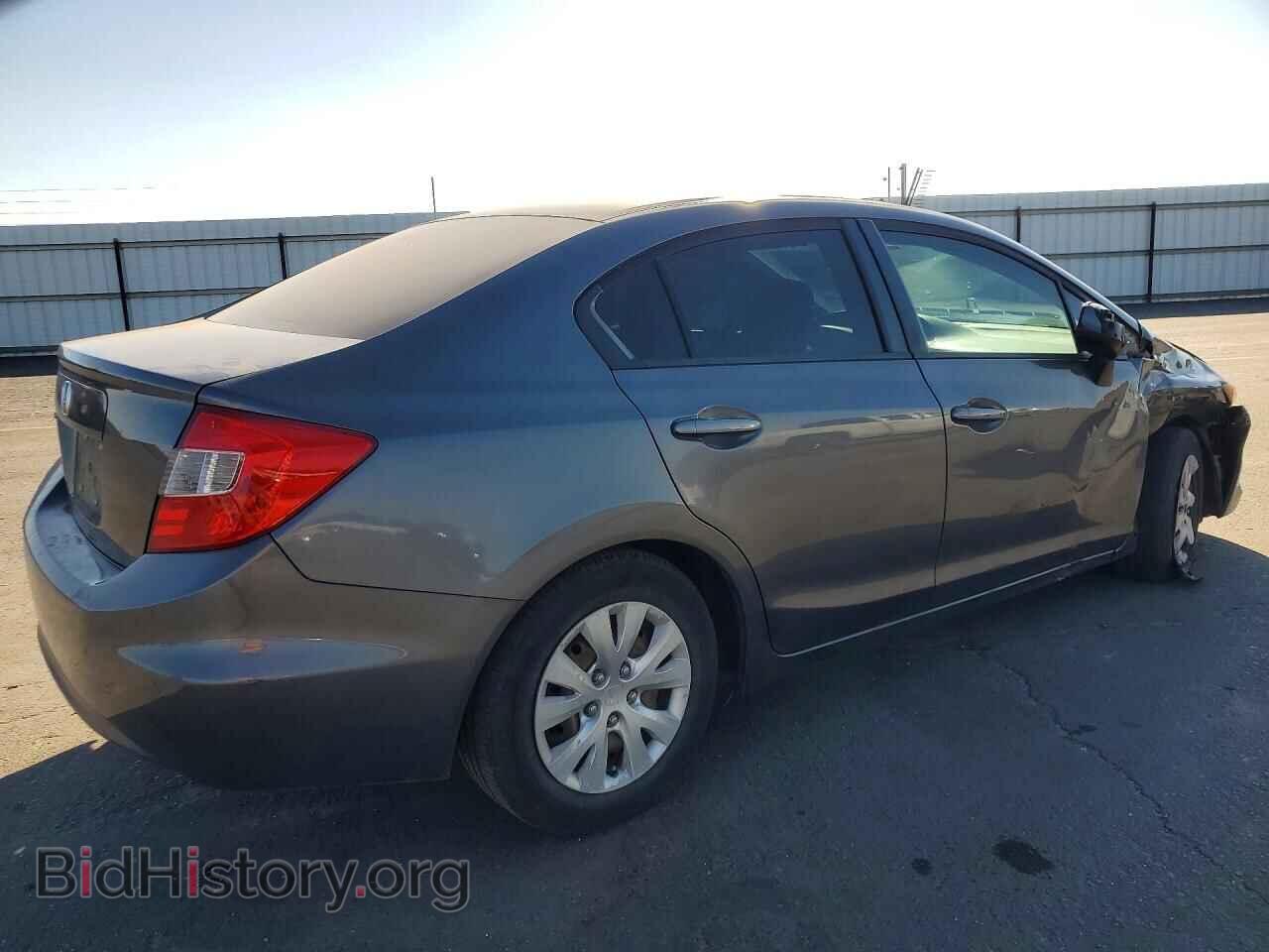 2012 HONDA CIVIC - VIN: 19XFB2F54CE327760 - Фото 3