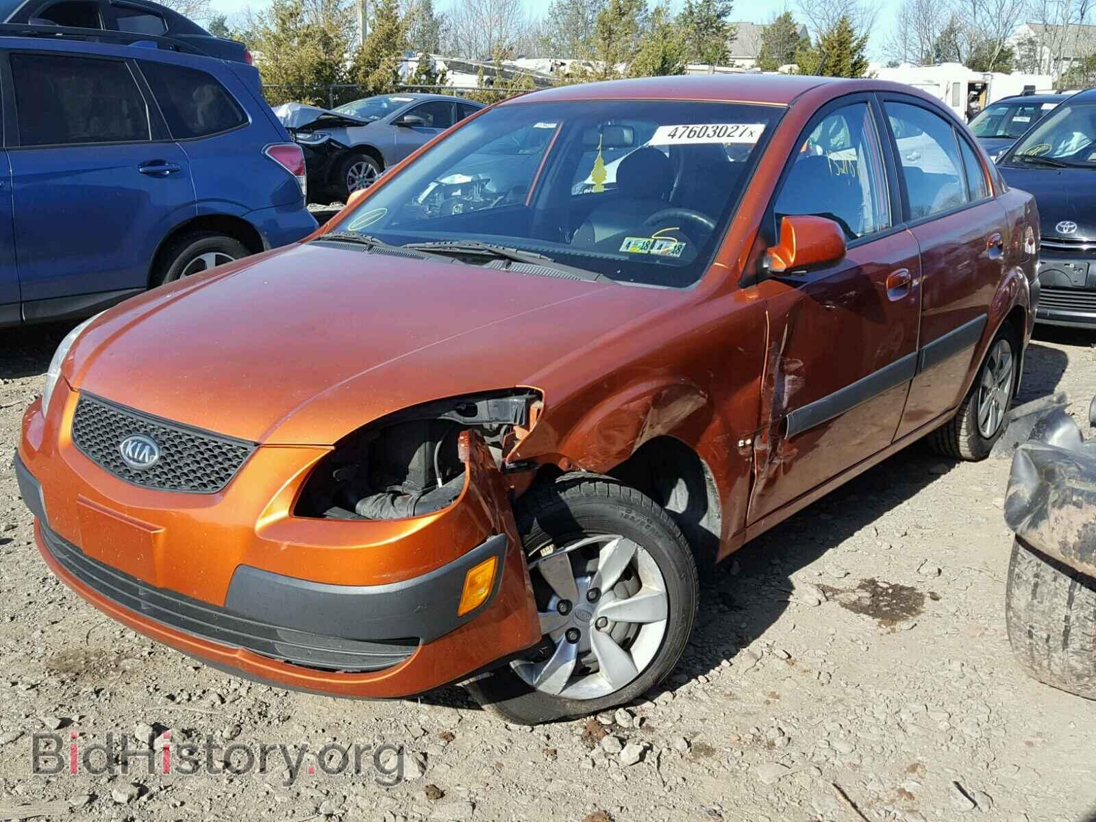 2009 KIA RIO BASE - VIN: KNADE223796576326 - Фото 2