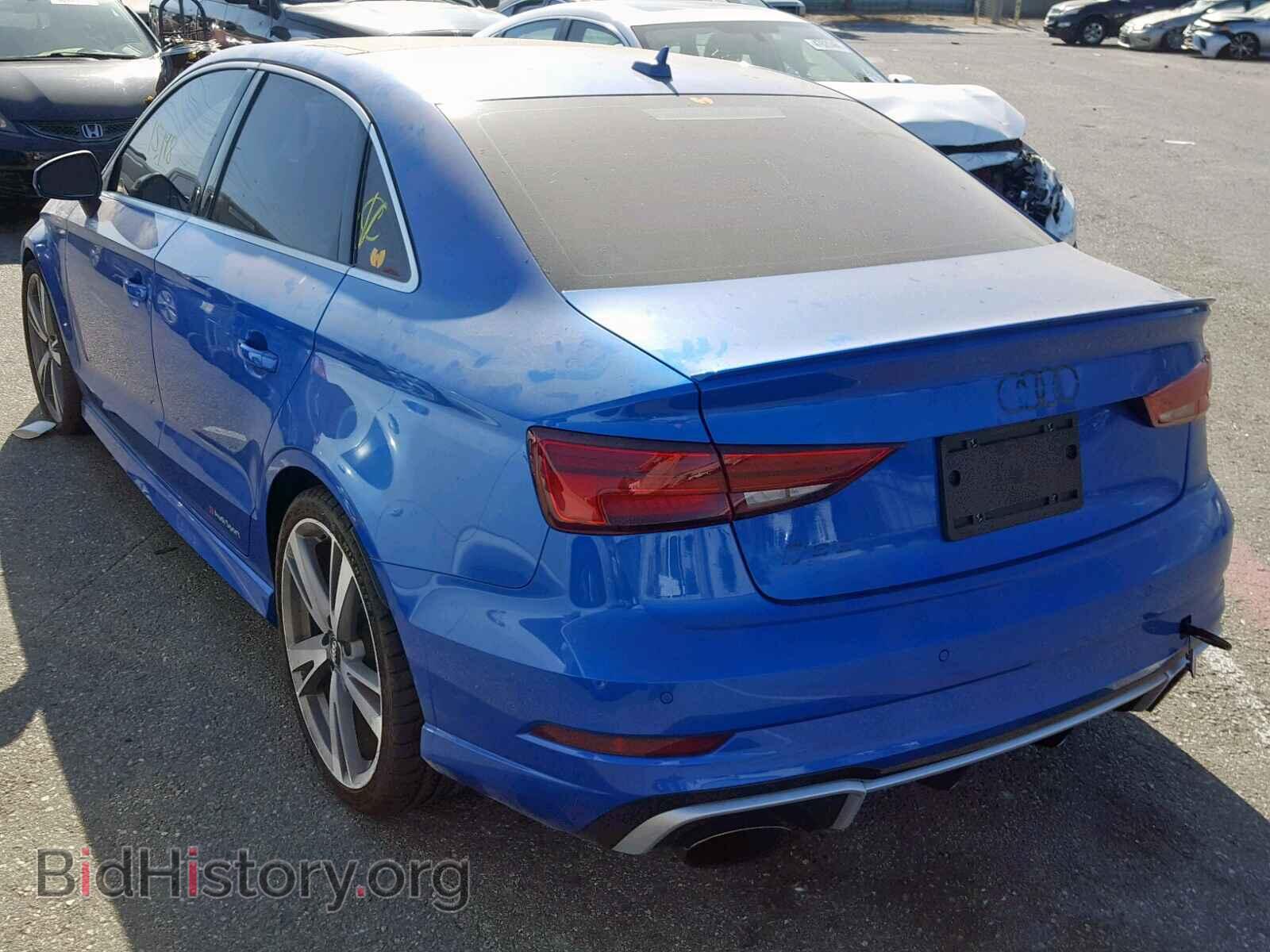 2017 AUDI RS3 - VIN: WUABWGFF6H1900082 - Фото 3