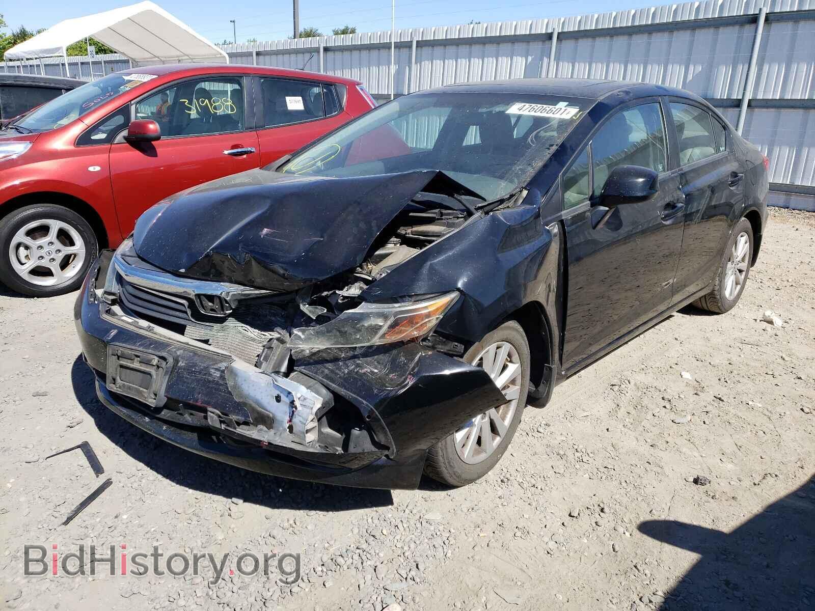 2012 HONDA CIVIC - VIN: 19XFB2F86CE355165 - Фото 2
