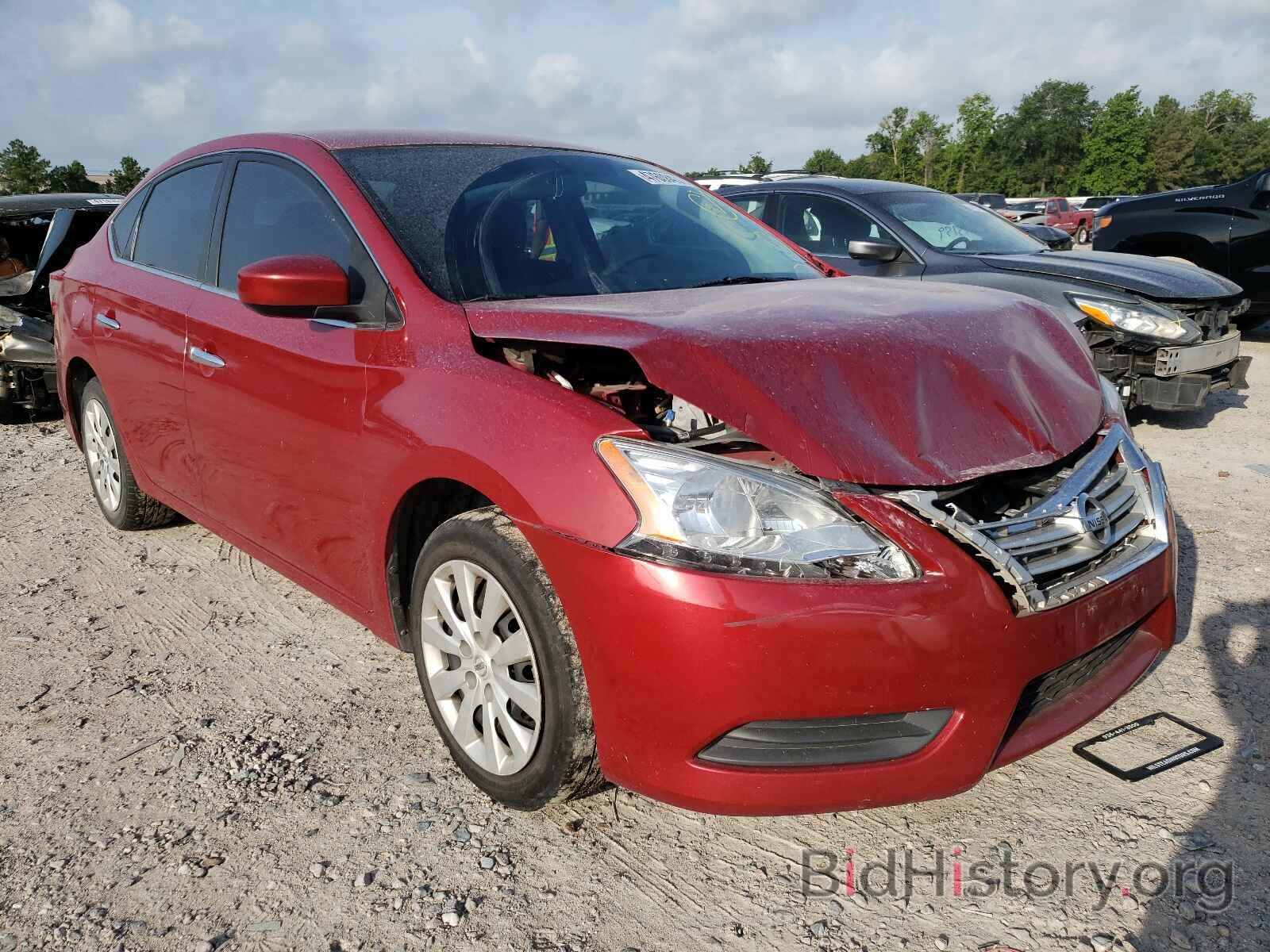 Photo 3N1AB7AP6EL628483 - NISSAN SENTRA 2014