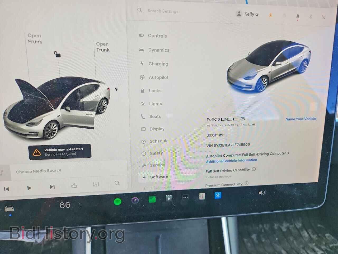2020 TESLA MODEL 3 - VIN: 5YJ3E1EA7LF745906 - Photo 9