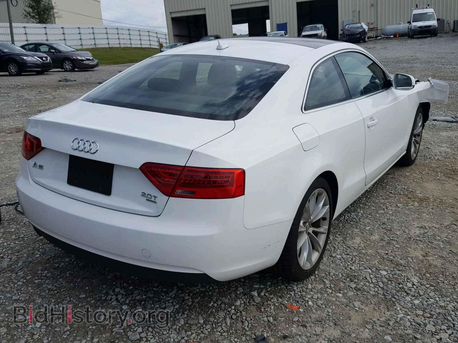 2013 AUDI A5 PREMIUM - VIN: WAUCFAFR9DA067930 - Photo 4