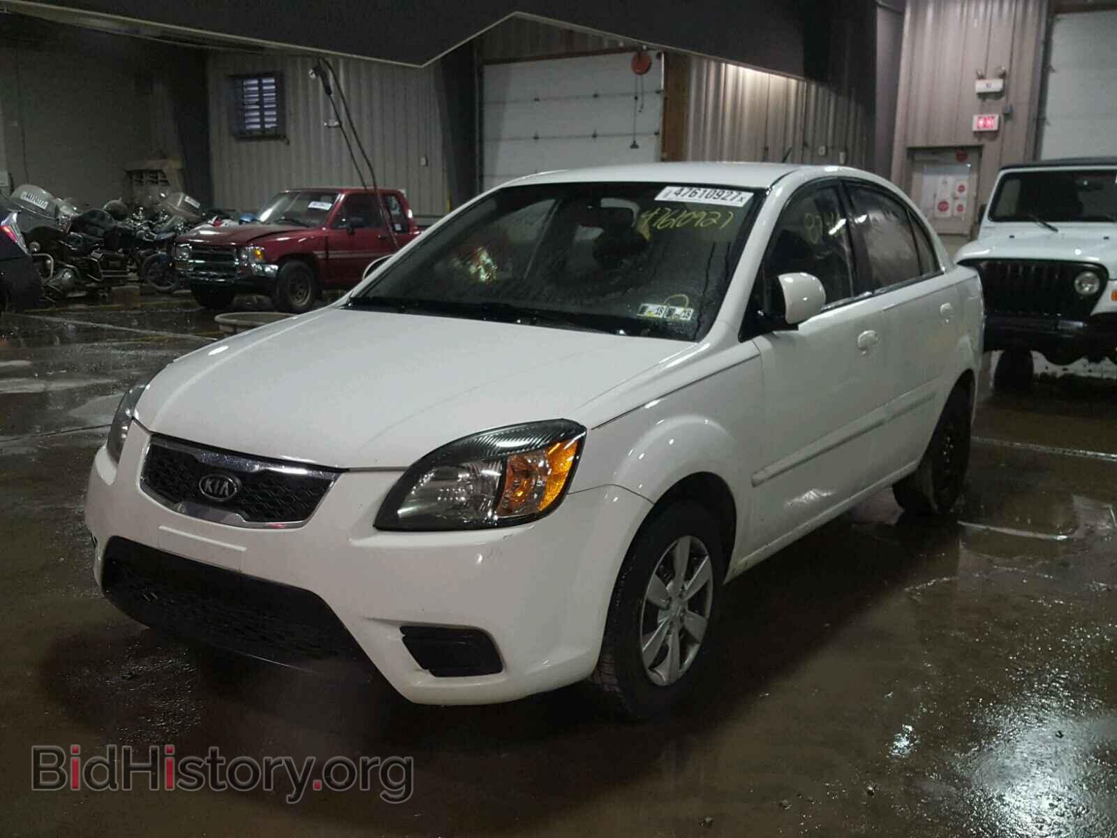 2011 KIA RIO BASE - VIN: KNADH4A36B6731443 - Photo 2
