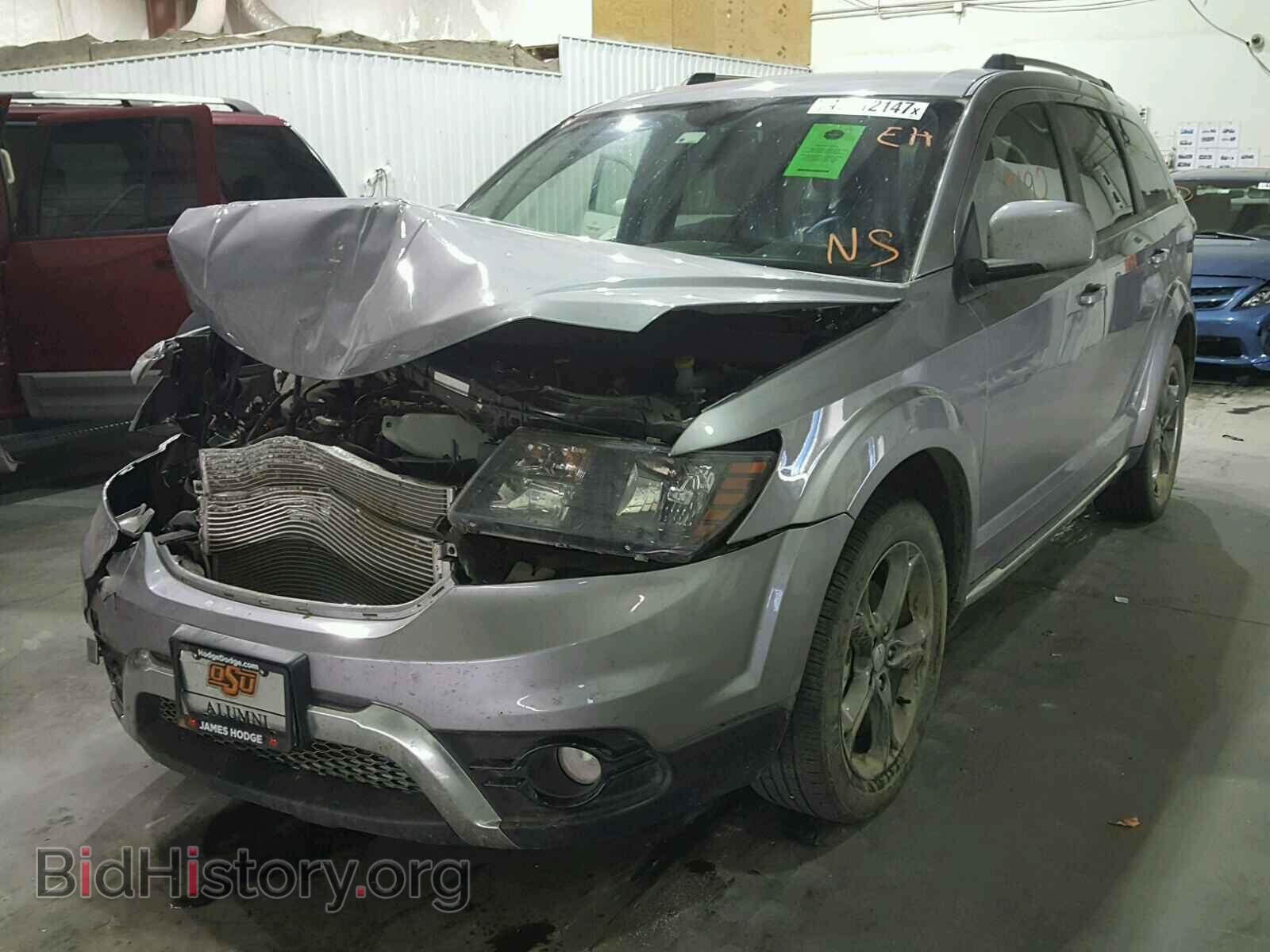 2017 DODGE JOURNEY - VIN: 3C4PDCGB4HT516694 - Фото 2