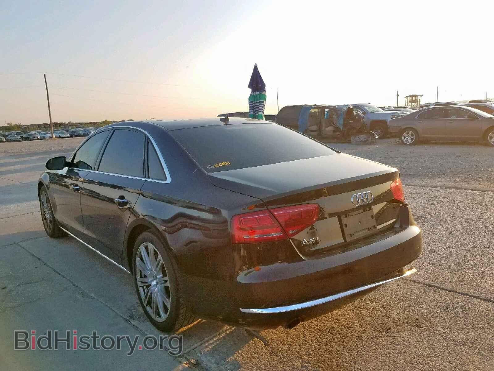 2014 AUDI A8 - VIN: WAURGAFD6EN007741 - Фото 3