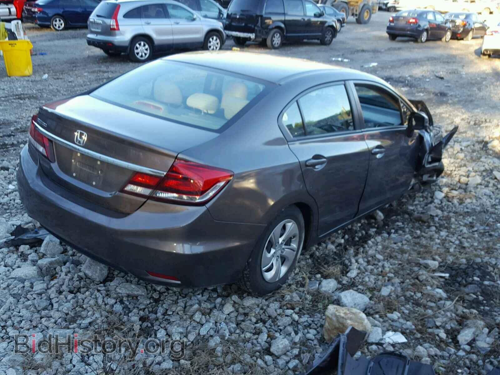 2013 HONDA CIVIC - VIN: 2HGFB2F59DH543045 - Фото 4