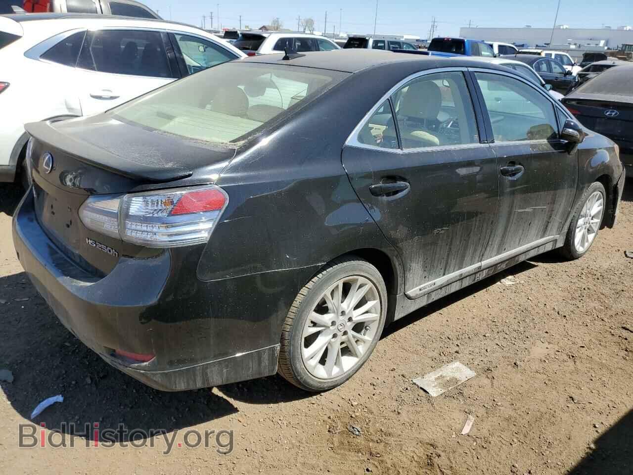2010 LEXUS HS - VIN: JTHBB1BA9A2015857 - Фото 3