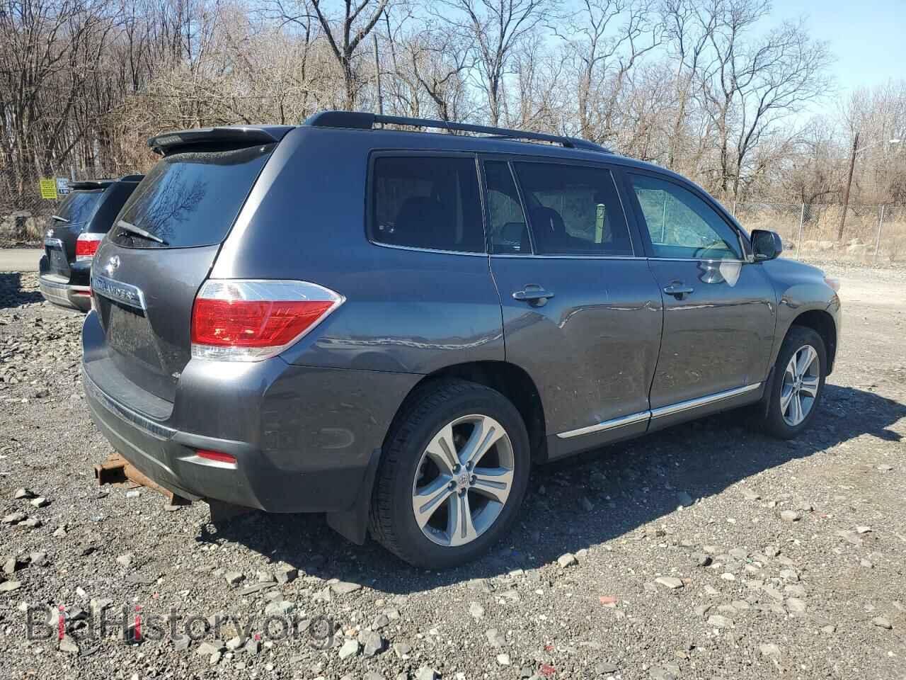 2013 TOYOTA HIGHLANDER - VIN: 5TDBK3EH6DS219910 - Фото 3