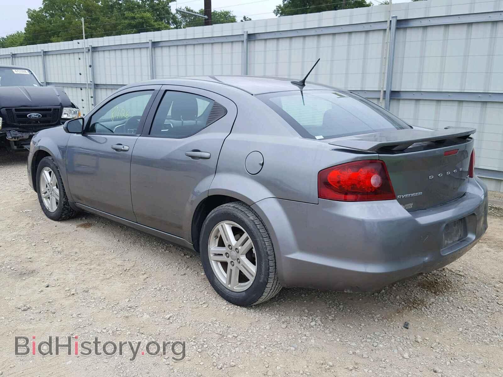 2012 DODGE AVENGER - VIN: 1C3CDZCB3CN207304 - Фото 3