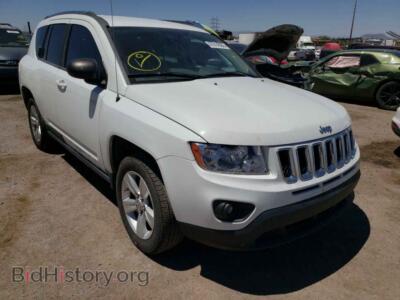 2011 Jeep COMPASS Compass SP, white — VIN 1J4NT1FB0BD267608, Copart