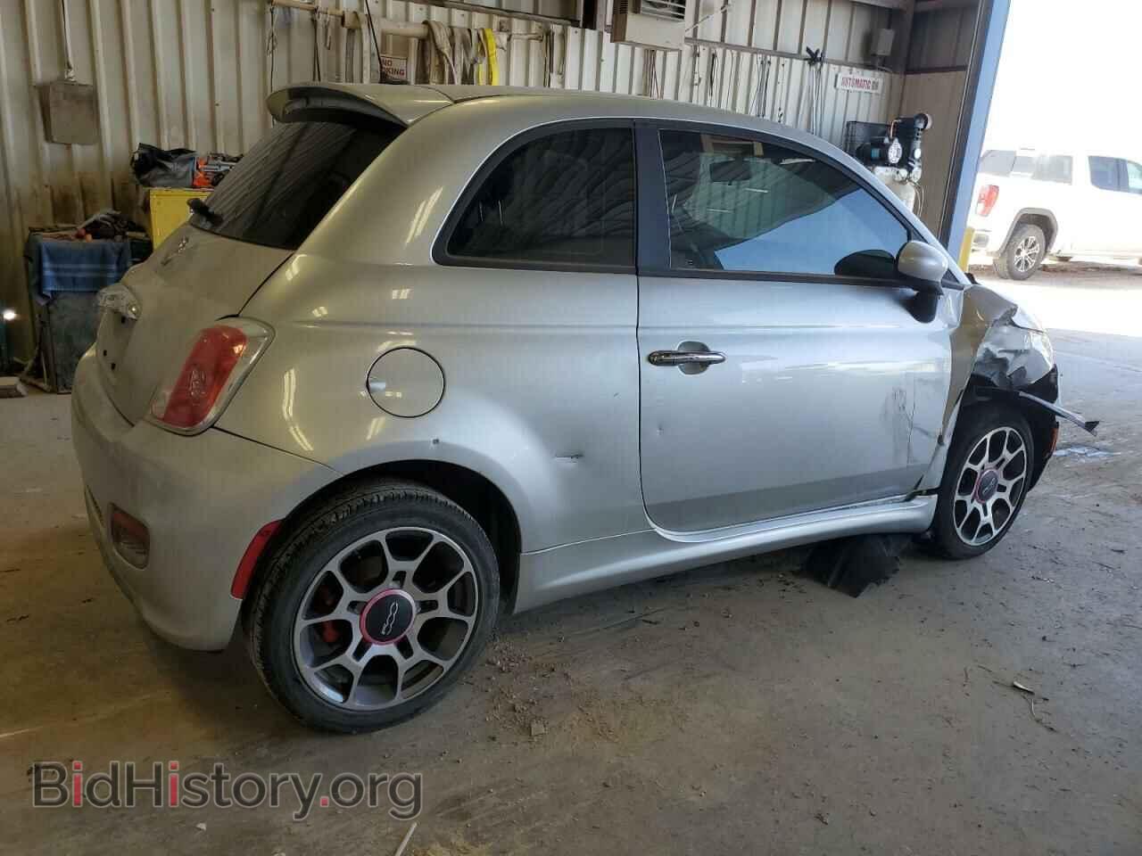 2012 FIAT 500 - VIN: 3C3CFFBR7CT110100 - Фото 3