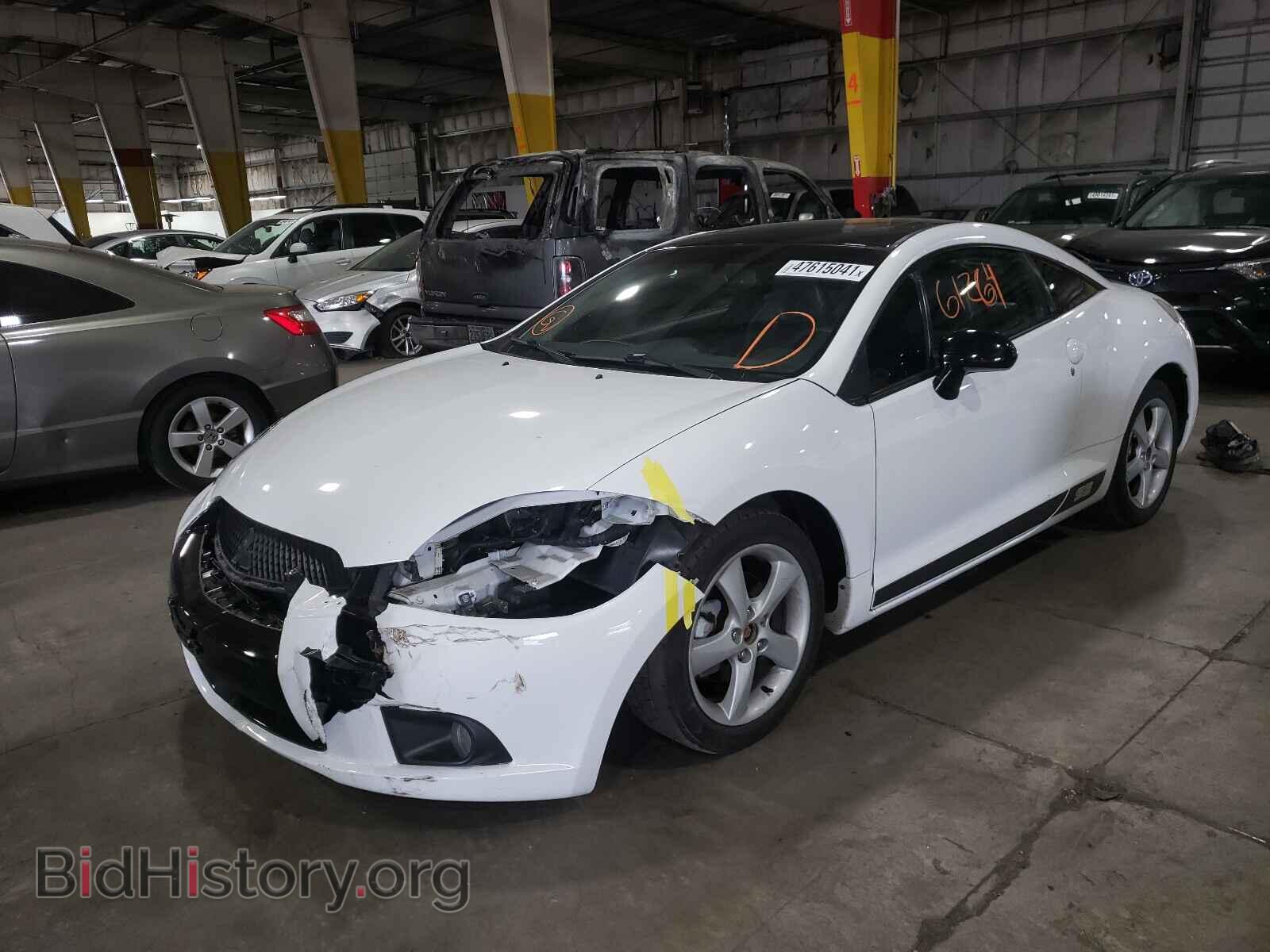 2012 MITSUBISHI ECLIPSE - VIN: 4A31K5DF1CE007781 - Фото 2