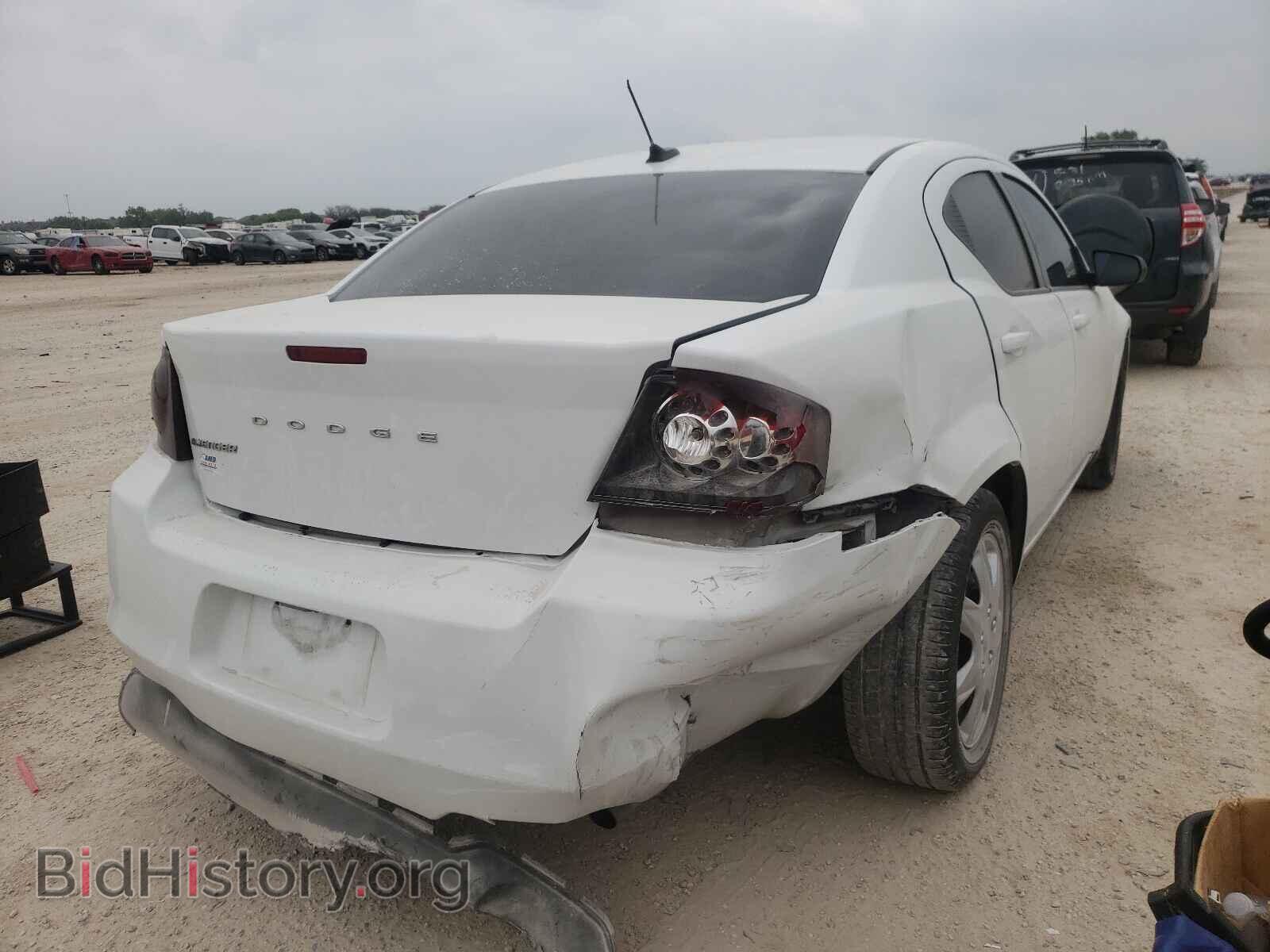 2013 DODGE AVENGER - VIN: 1C3CDZAB3DN752410 - Фото 4