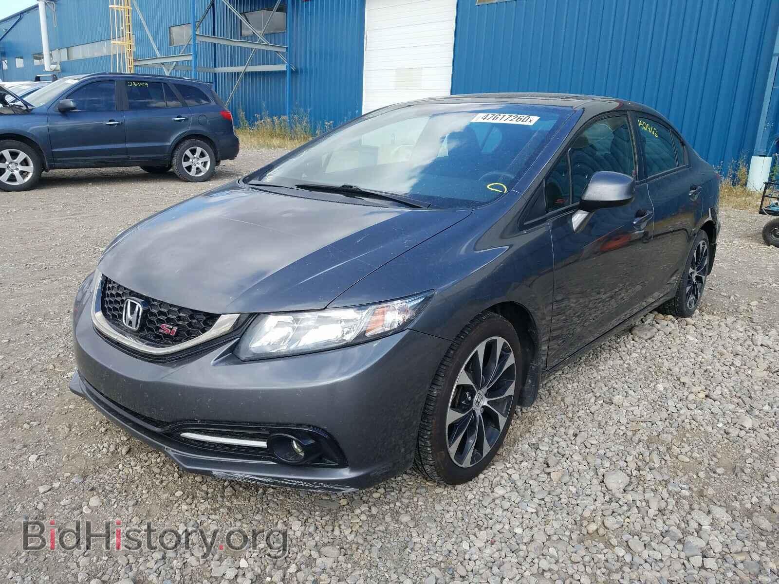 2013 HONDA CIVIC - VIN: 2HGFB6E55DH200614 - Фото 2