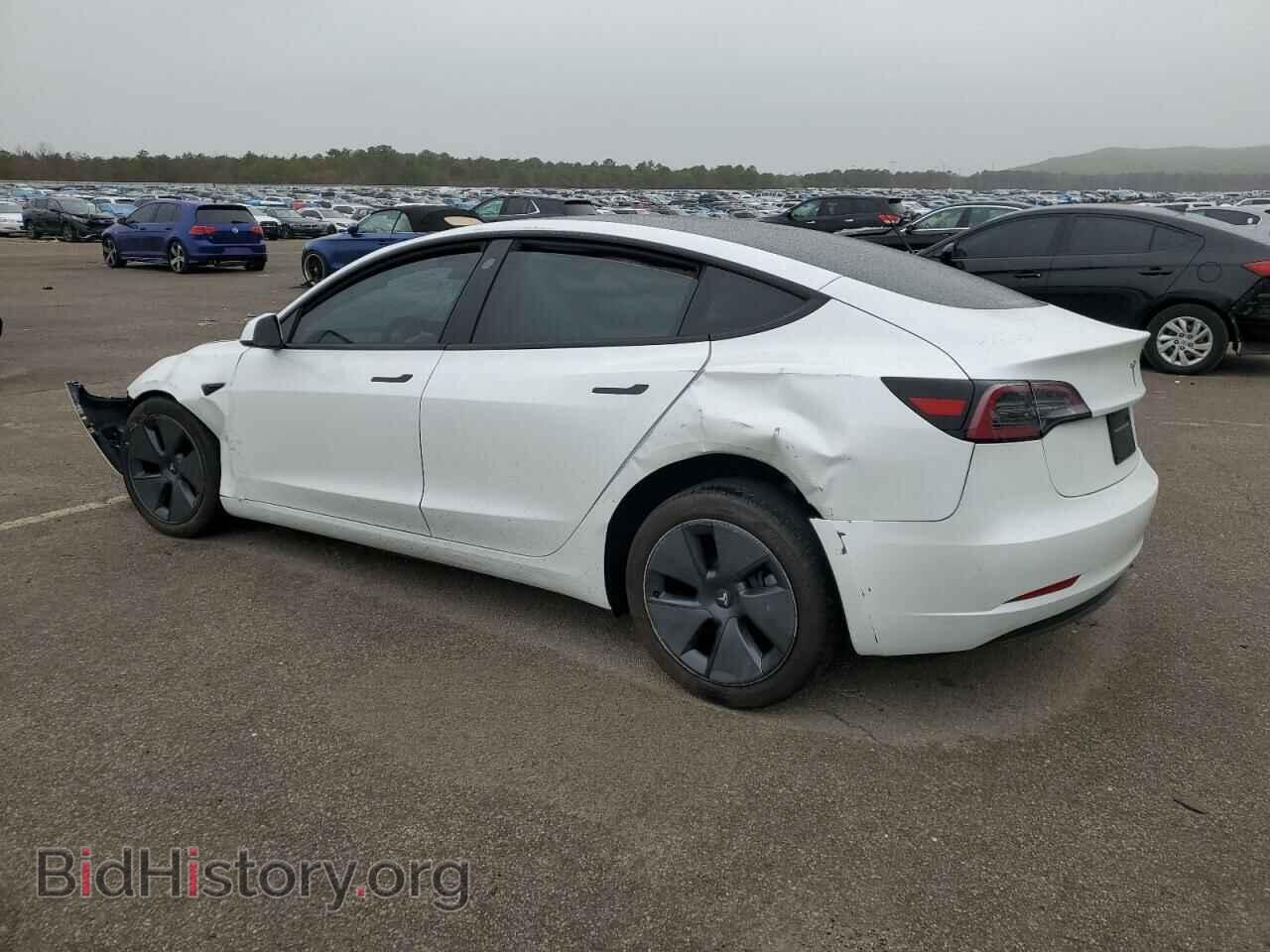 2022 TESLA MODEL 3 - VIN: 5YJ3E1EA7NF235784 - Фото 2