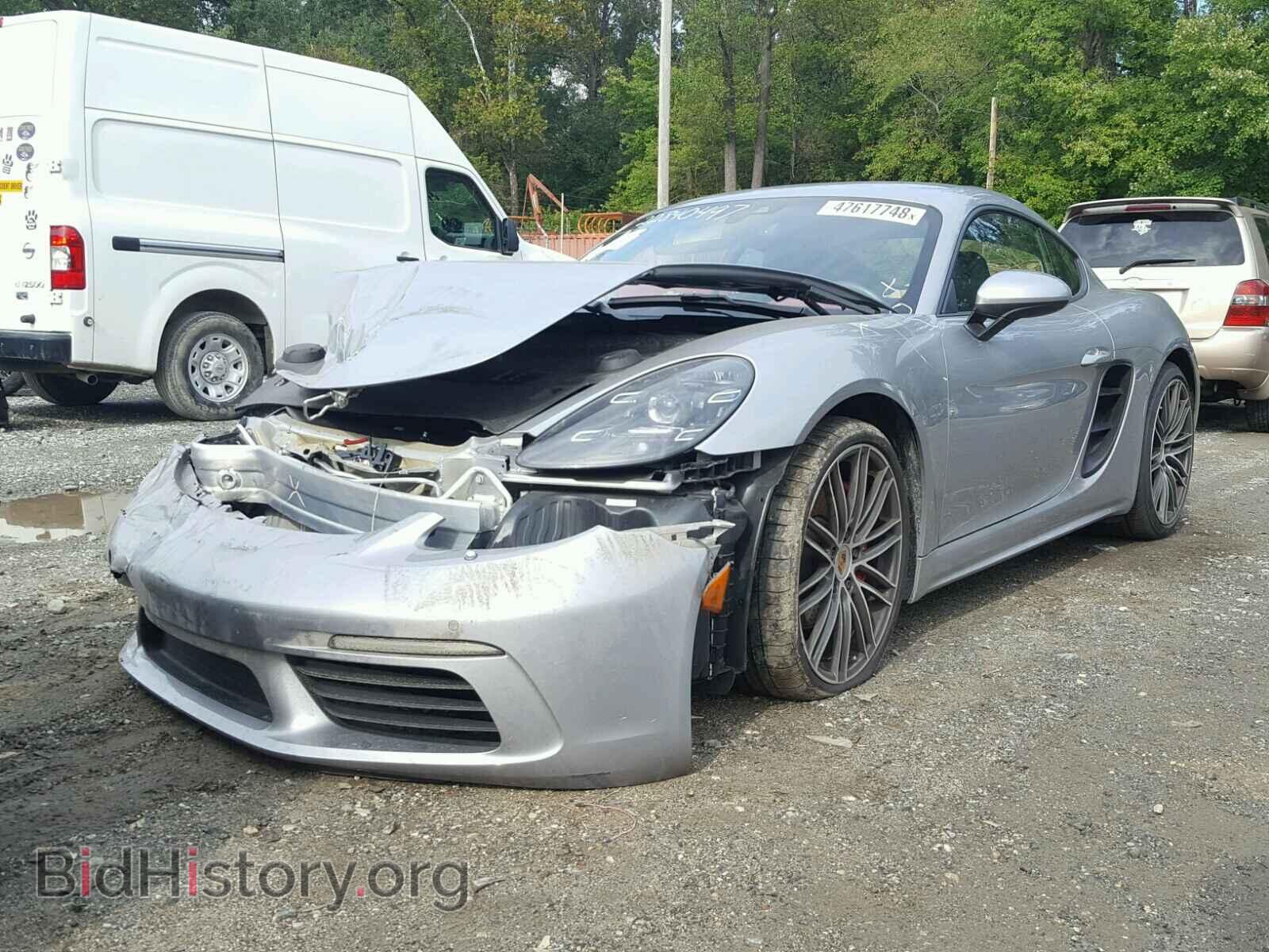 2017 PORSCHE CAYMAN - VIN: WP0AB2A84HS285526 - Фото 2
