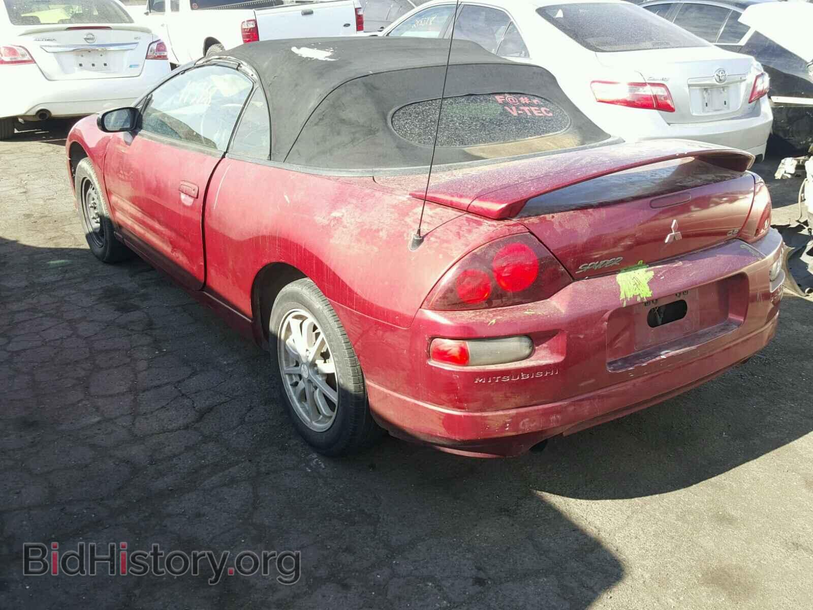 2001 MITSUBISHI ECLIPSE - VIN: 4A3AE45G31E071097 - Фото 3