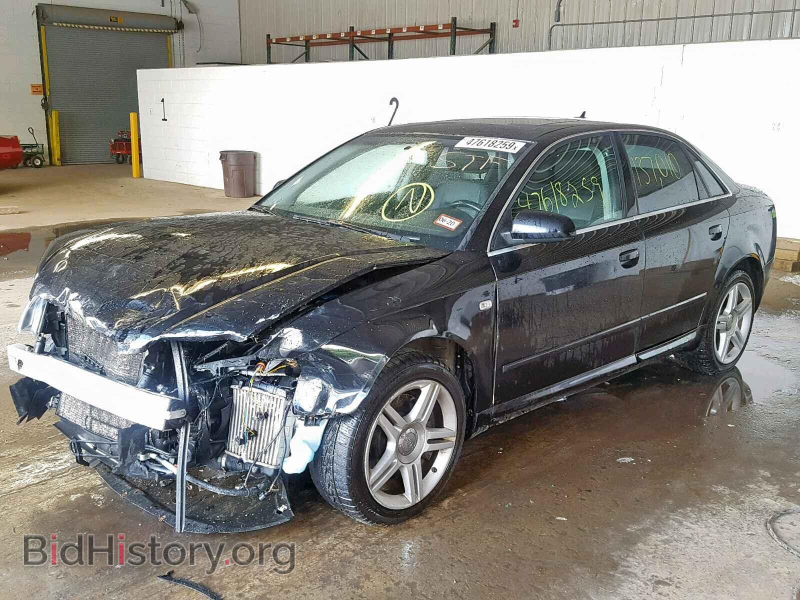 2008 AUDI A4 - VIN: WAUDF78E28A150431 - Фото 2