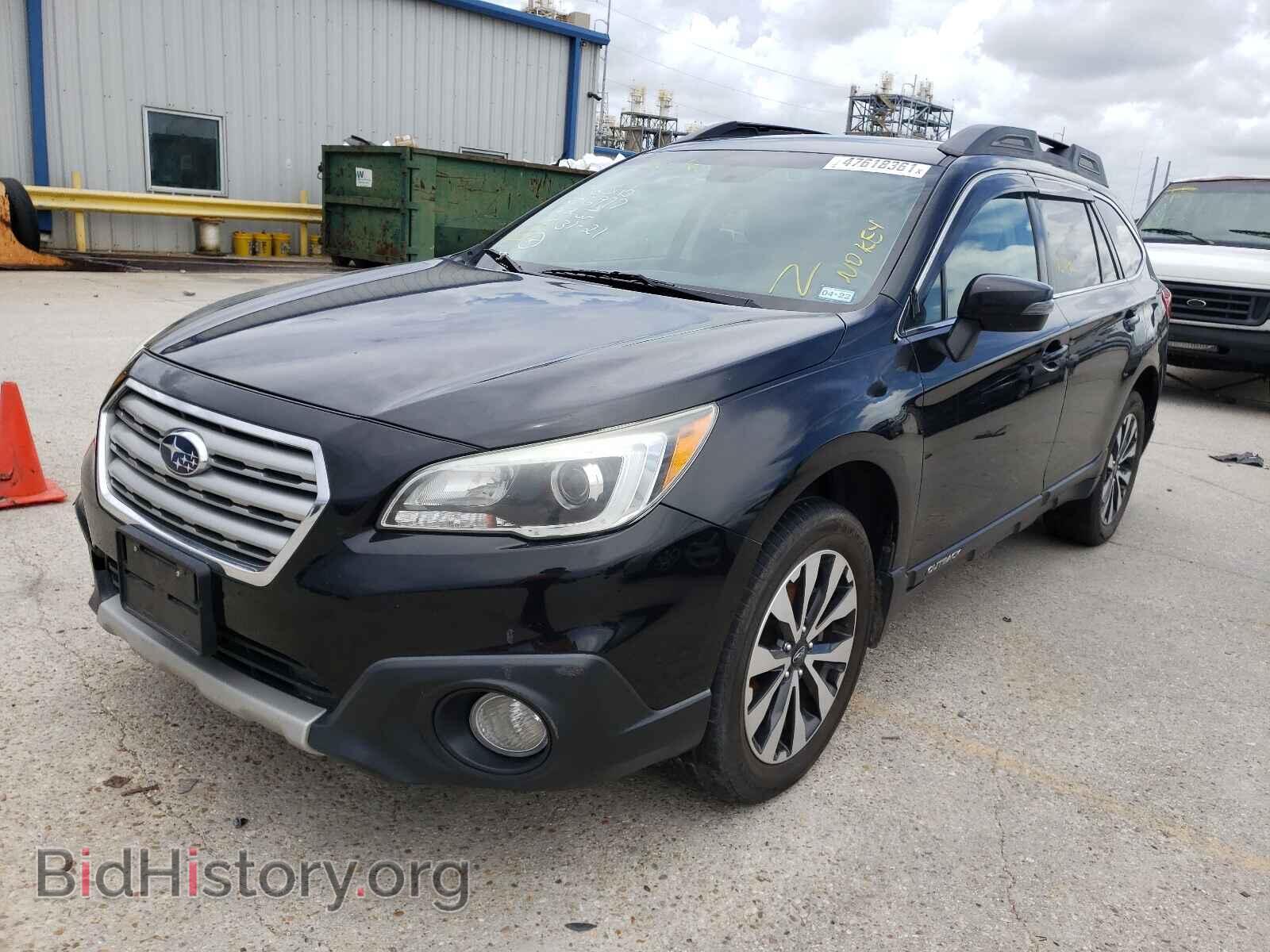 2016 SUBARU OUTBACK - VIN: 4S4BSANC9G3206997 - Фото 2