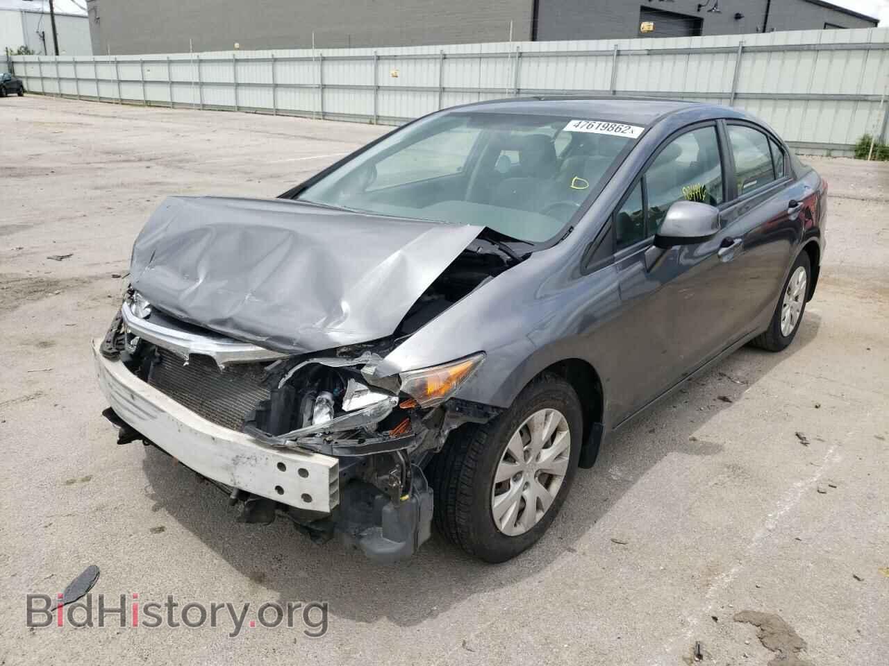 2012 HONDA CIVIC - VIN: 19XFB2F50CE014222 - Фото 2