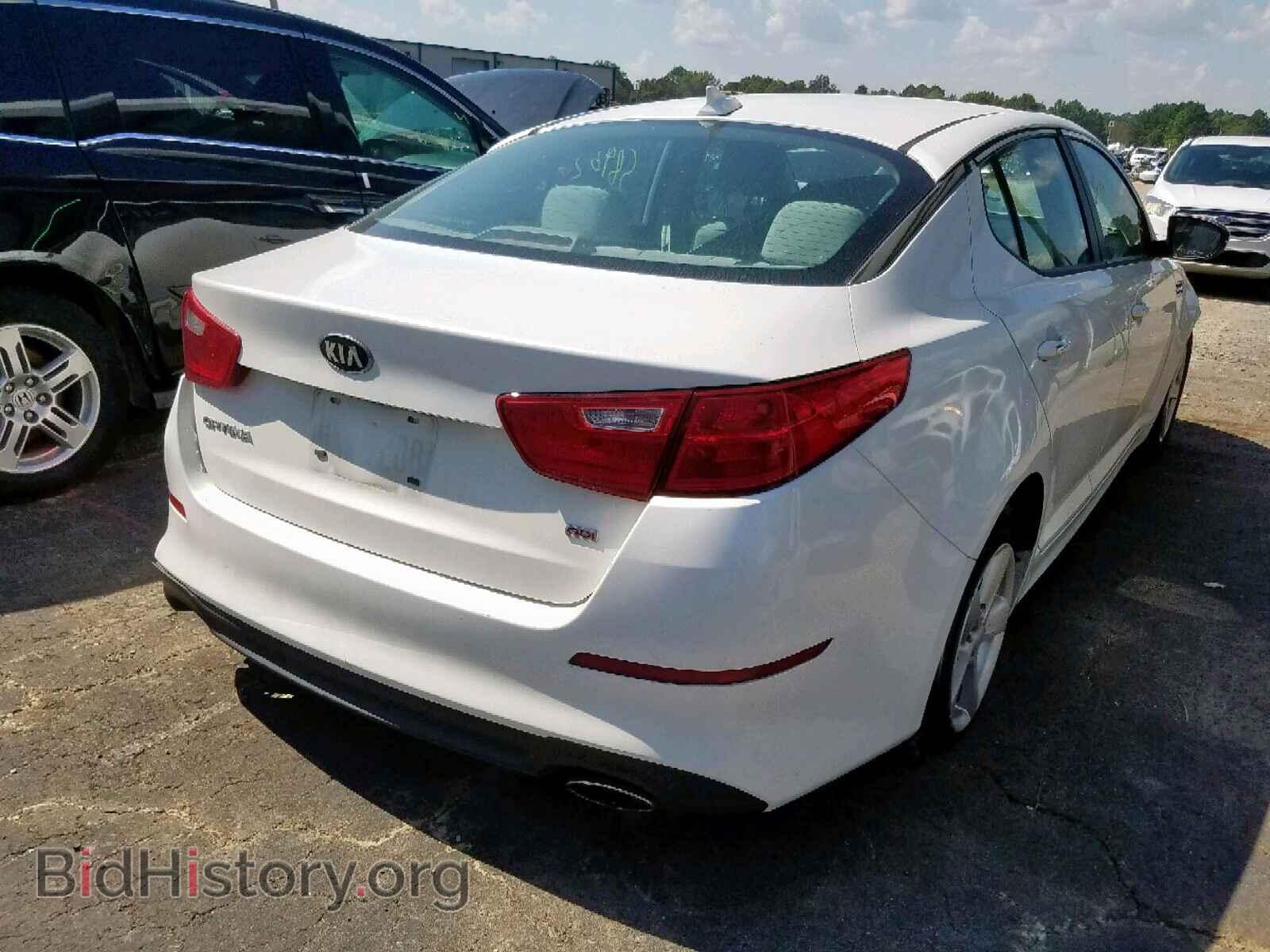2015 KIA OPTIMA - VIN: KNAGM4A73F5558178 - Photo 4