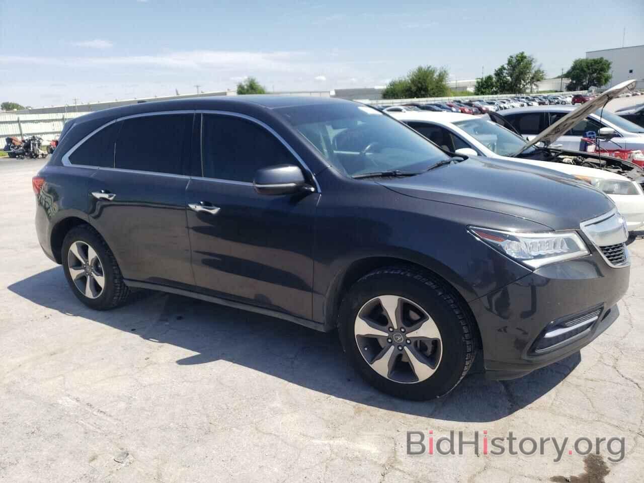 Photo 5FRYD3H29GB011085 - ACURA MDX 2016