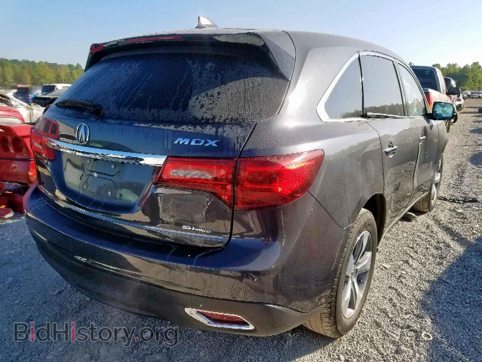 2016 ACURA MDX - VIN: 5FRYD4H28GB016803 - Photo 4