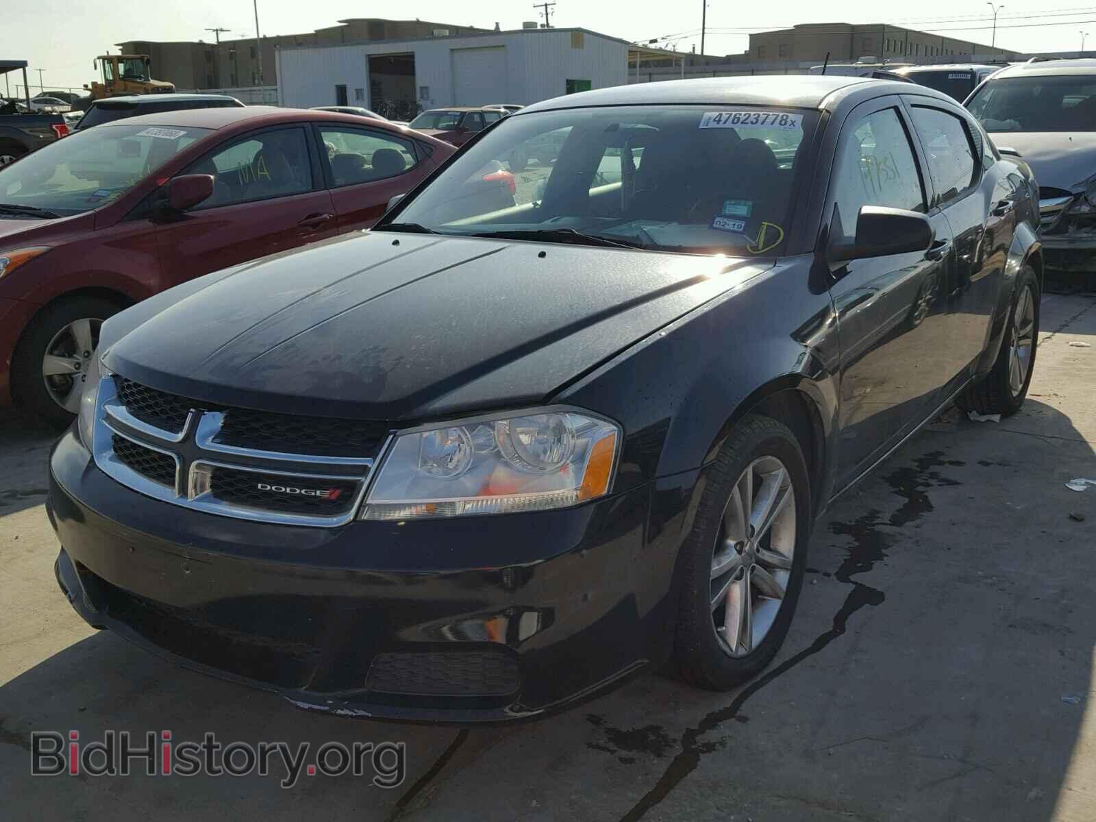 2012 DODGE AVENGER - VIN: 1C3CDZAG4CN314263 - Фото 2