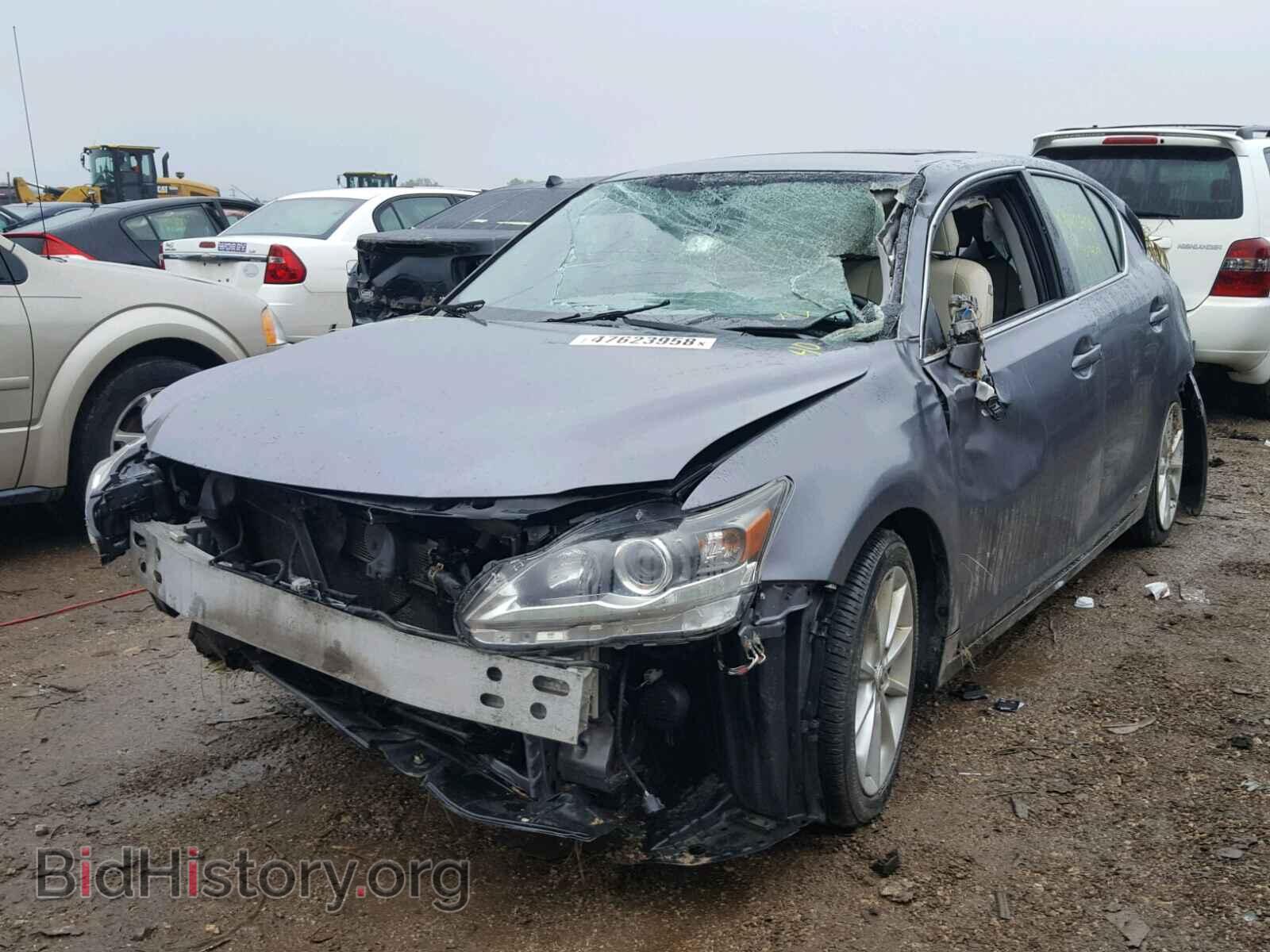 2012 LEXUS CT 200 - VIN: JTHKD5BH4C2065891 - Фото 2