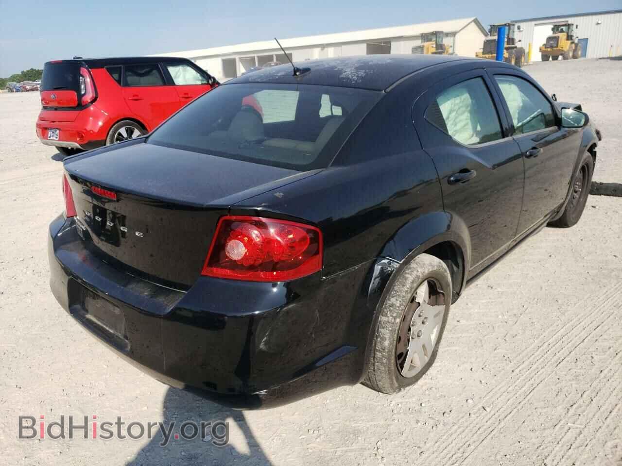 2011 DODGE AVENGER - VIN: 1B3BD4FB7BN564510 - Фото 4
