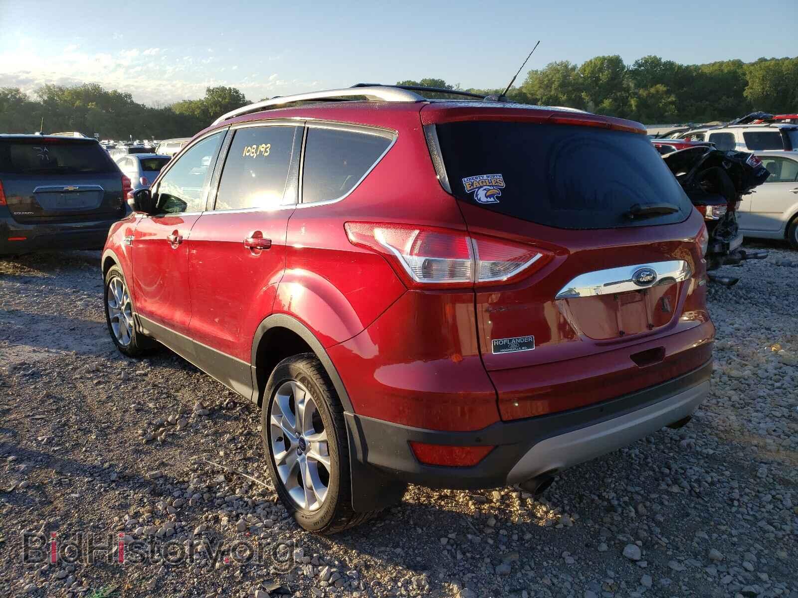 2014 FORD ESCAPE - VIN: 1FMCU9JX3EUE52411 - Фото 3