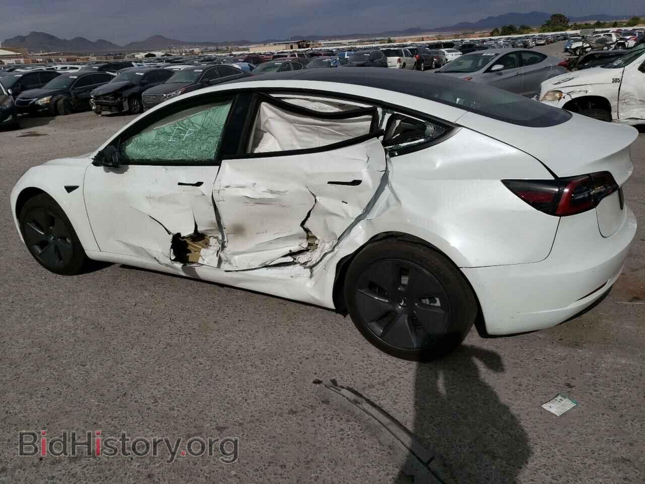 2022 TESLA MODEL 3 - VIN: 5YJ3E1EA9NF361452 - Фото 2