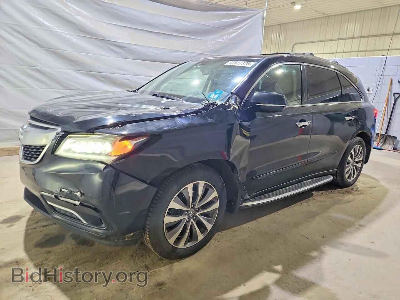 Фотография 5FRYD4H40EB001663 - ACURA MDX 2014
