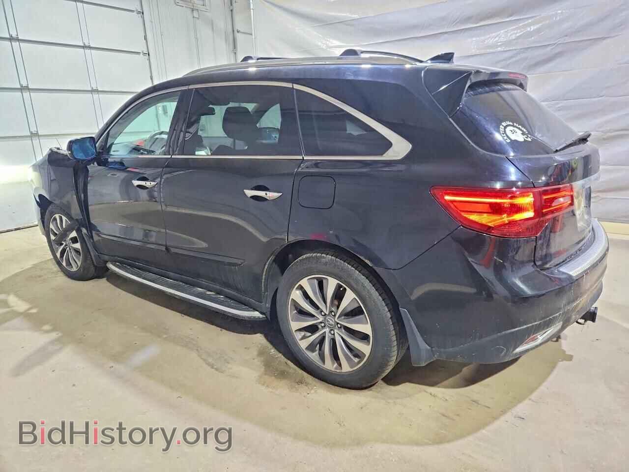 2014 ACURA MDX - VIN: 5FRYD4H40EB001663 - Фото 2