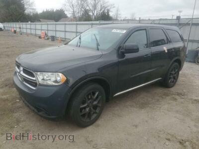 2013 Dodge DURANGO SXT, black — VIN 1C4RDJAG7DC665432, Copart