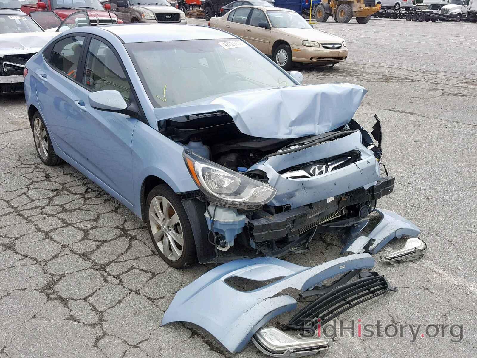 Photo KMHCU4AE3DU339235 - HYUNDAI ACCENT 2013