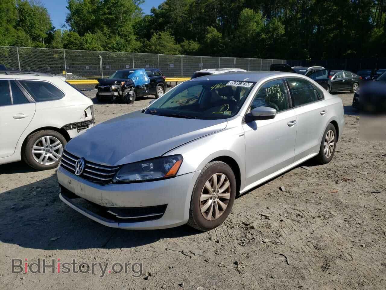 2013 VOLKSWAGEN PASSAT - VIN: 1VWAP7A36DC136085 - Фото 2